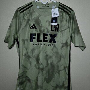 LAFC 2023/24 Adidas Green Away Jersey  Size XL / youth size / 15-16 Y